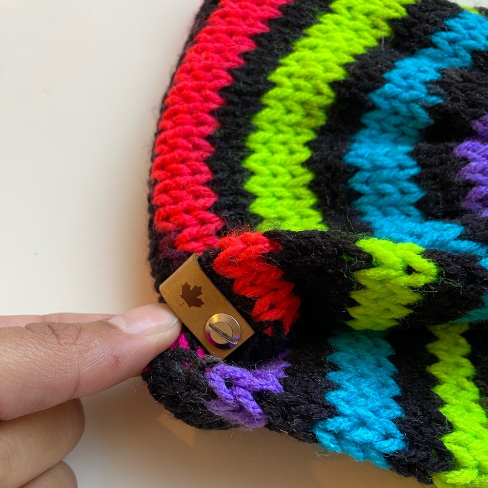 Handmade Crochet Cardigan with Matching Winter Headband Set - Picture 9 of 12